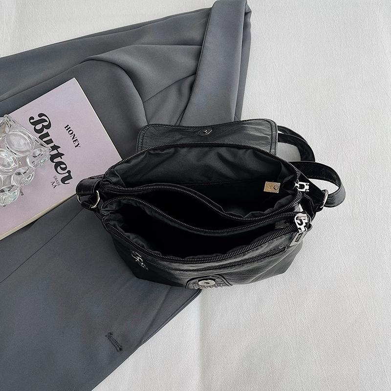 Women's Bag Shoulder Bag Middle-aged Soft Leather Small Bag Mother Bag