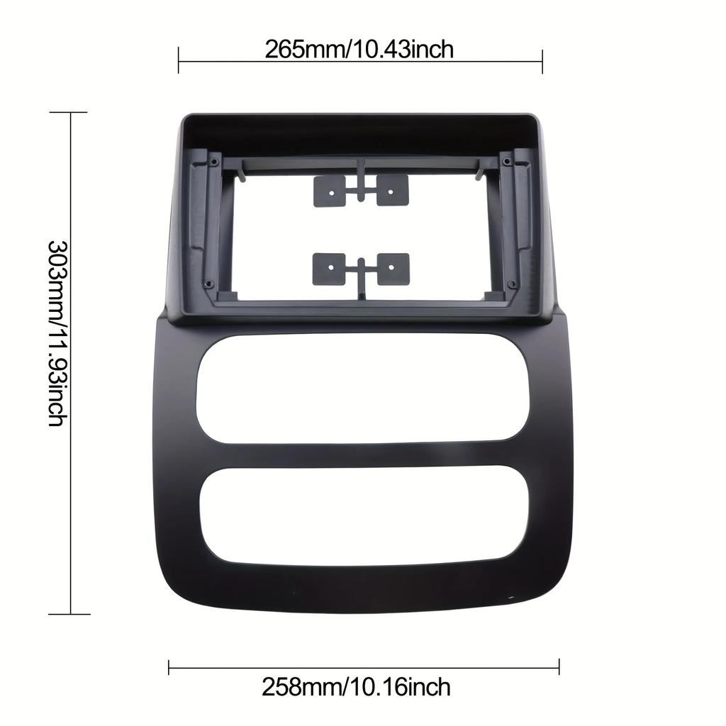 For Dodge Ram 1500/2500/3500 2002-2005 9 Inch Car Fascia Frame Decorative Panel Mounting Auto Interior Accessories
