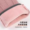New winter warm gloves piled thickened cold-proof touch screen riding driving outdoor sports German velvet cotton gloves