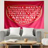 football team.C Print Tapestry, Lightweight Wall Hanging, for Bedroom, Dorm, Living Room, Home Art Decor - Birthday Christmas Gift for Friends