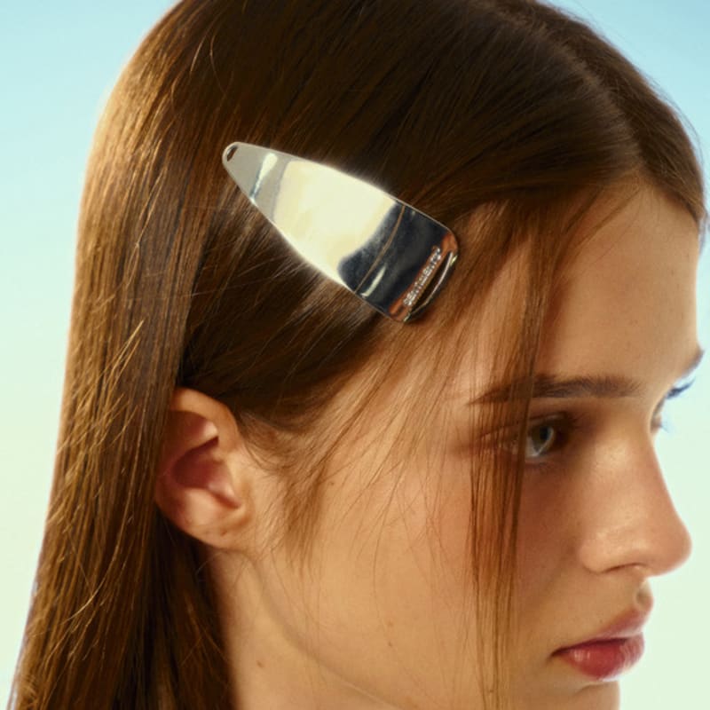 SENTIMENTS NO.515 [BLACK] SLEEK TRIANGLE HAIR pin