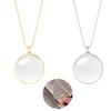 Hangend Ornament Vergrootglas Hanger Cadeau Optisch Vergrootglas Ketting Ouderen