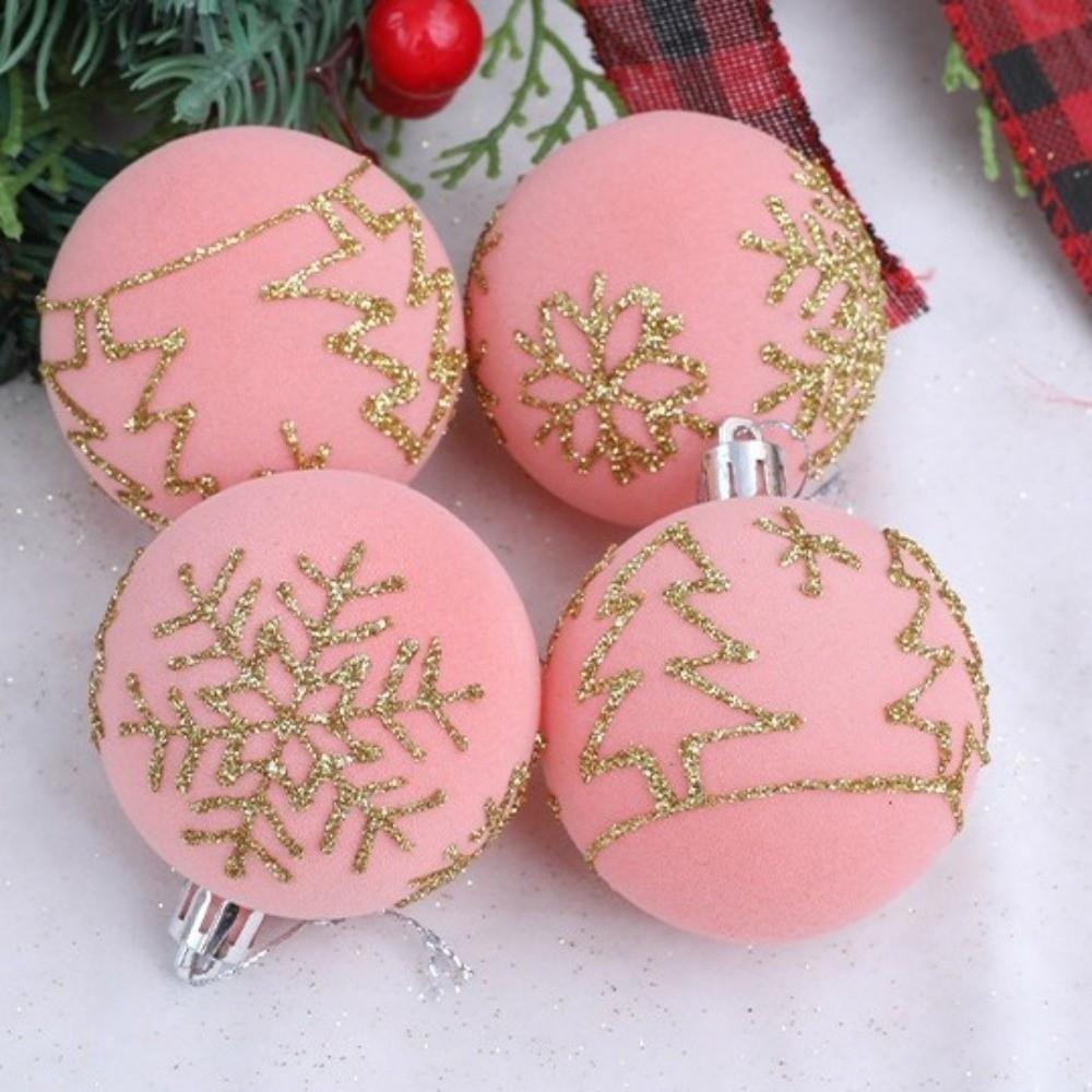6CM Christmas Ball Ornaments Luxury Christmas Tree Decoration  Party Decoration