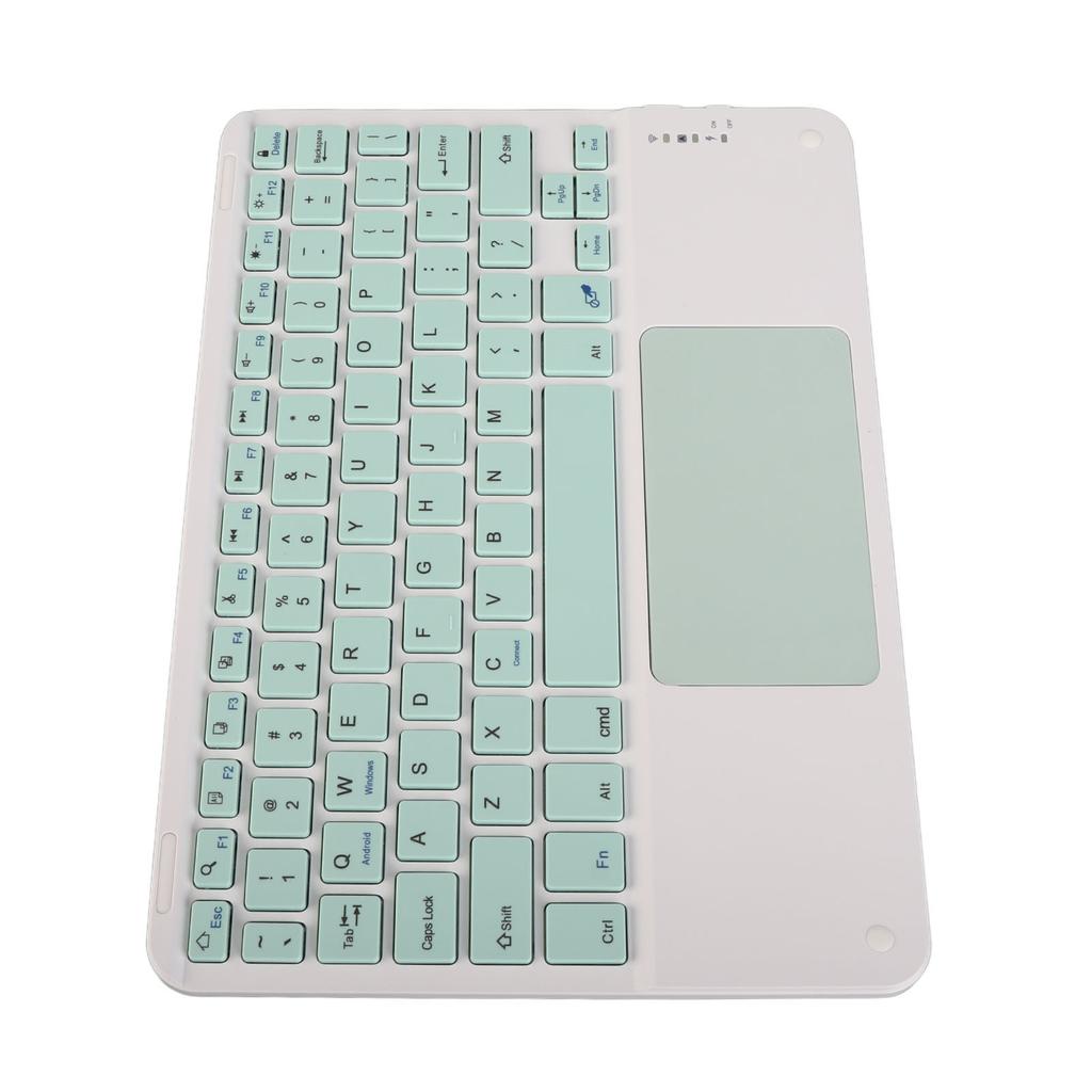 Bluetooth Keyboard with Touchpad 78 Keys Ultra Slim Silent Portable Wireless Keyboard for Smart