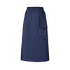 New FILA EXPLORER Casual Long Skirt Women's Pine Blue A11W537301FBU