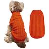 Customize New Design Dog Clothes Pet Sweater One Piece Custom Provide Sample Pet Knit Jumper Dog Sweater Clothes