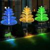 1PC Outdoor Solar Garden Lights 7 Colors Variable Solar Stake Jellyfish Reed Lights Solar Outdoor Color Changing Lights