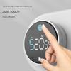 Quiet Operation Magnetic Timer with Mechanical Knob & Digital Display Easy to Carry for Office Meetings & Cooking
