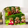 In The Night Garden Characters Flannel Blanket-Soft and Suitable for Sofas,Beds,Offices,Travel,All Seasons,Great Gift for Holidays and Birthdays.
