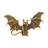 Cat Retro Men's Accessories Funny Bat Shape Flying Cat Brooch