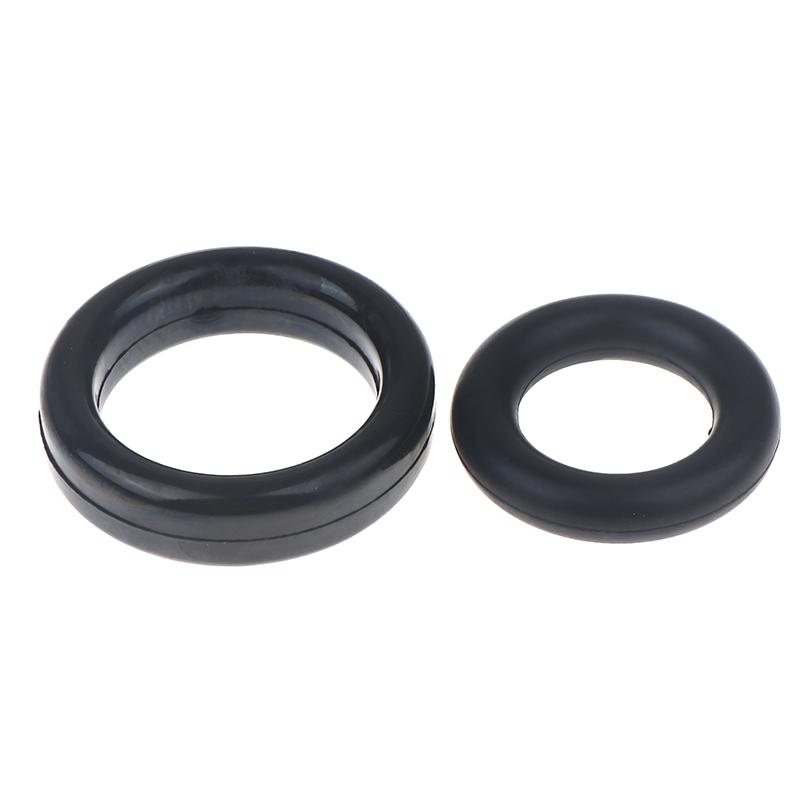 2/4Pcs O-Ring Car Universal Muffler Exhaust Hanger Bushing Rubber Bracket Kit Car Exhaust Pipe Support Ring