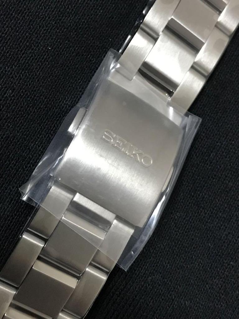 [USED] Genuine Seiko Alpinist strap, metal band, 19mm