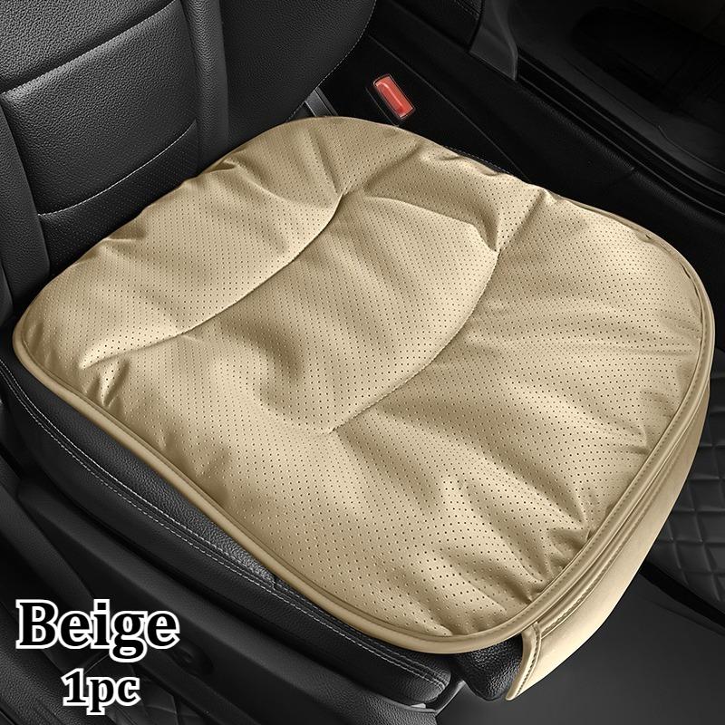 Premium Car seat cushion Luxury PU Leather Perforated Design Cloud Soft Sofa Comfort Sweat Absorbent Breathable Easy to install