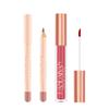 HANDAIYAN 2-in-1-Set aus mattem Lipliner und Lipgloss mit zwei Enden