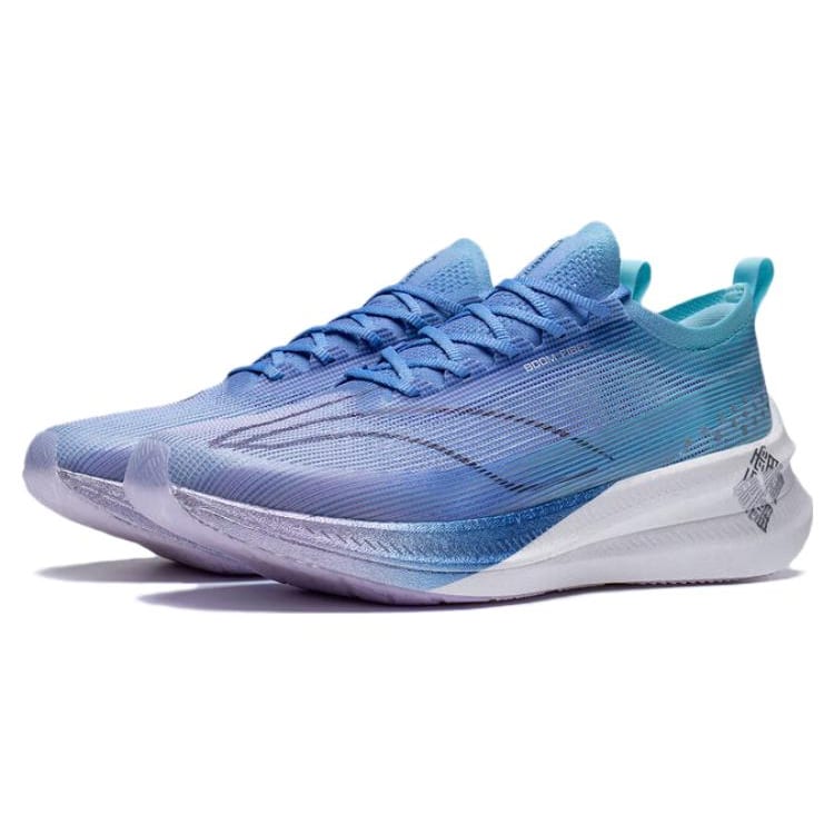 Li Ning Feidian 3 Elite Versatile Slip Resistant Abrasion Resistant Low top Running Shoes Unisex Soft Purple ARMT035-3