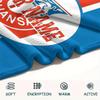 1PC Fc Hans Crest Custom Name Patterned Flannel Blanket Suitable For All Seasons For Home Decor Warmth And Comfort Gifts Holiday Present