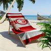 Olympiacos F.C Print Beach Towel, Large Soft Quick Dry Towel for Beach Camping Swimming