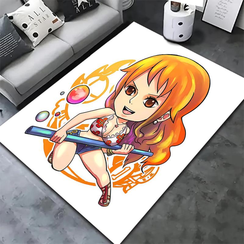 One Piece Nami Carpet Rug For Living Room Bedroom Home Sofa Decoration Kids Play Nonslip Floor Mat