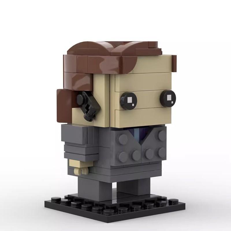 Square Head Boy Building Block Compatible With Breaking Bad - Sol Puzzle Puzzle Hands-On Set Peripheral Toy Men