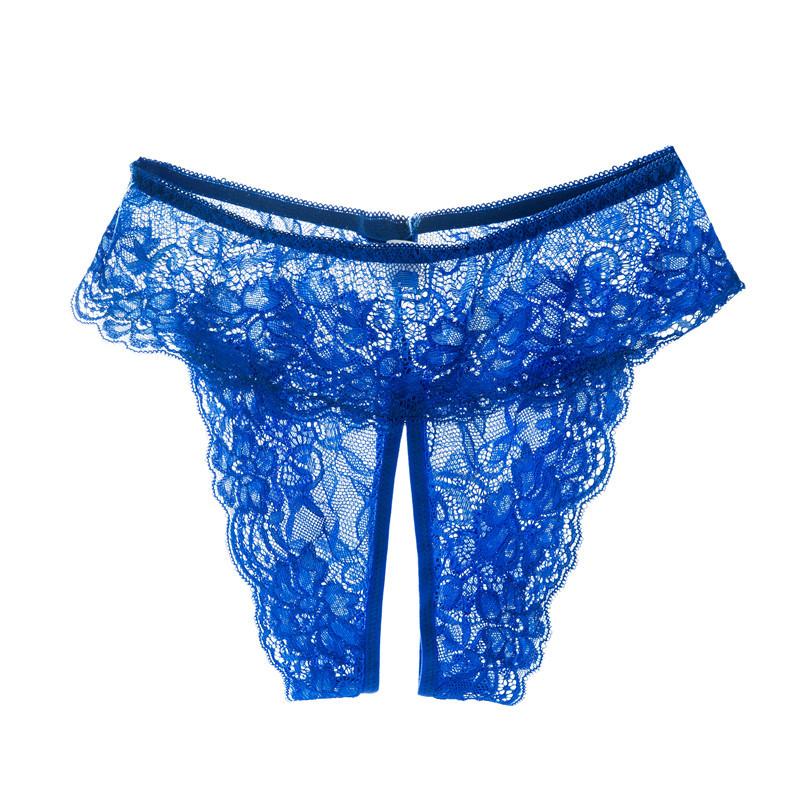 Women Sexy Opening Crotch Panties Lace Open Spandex Crotchless Thongs for Sex Plus Size Female Underpants Sex Briefs Tangas