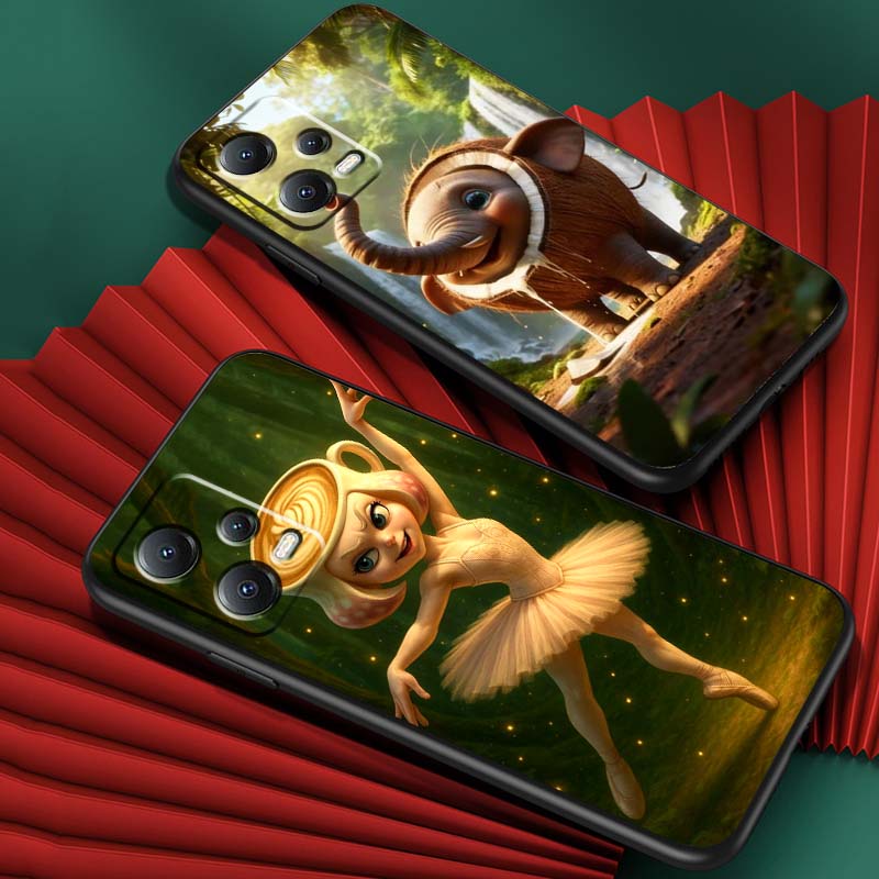 AI Shanhaijing Illustration Phone Case For Xiaomi Redmi Note 15 14 13 12 12S 11E 11 11S Pro Plus 4G 5G Black Soft TPU