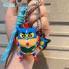 Genuine Crayon Shin-chan Kung Fu Keychain Backpack Pendant Anime Doll