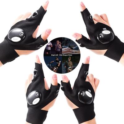 LED Flashlight Gloves Cool Gadget Hands-Free Lights for Camping Fishing Repairing Fathers Day Christmas Birthday Gift