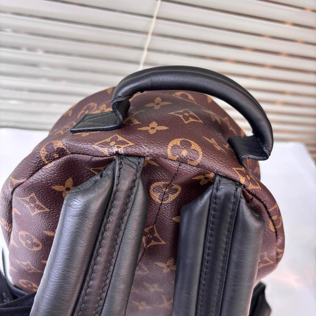 [Pre-Owned] Palm Springs Monogram Canvas Zipper Backpack - Good #1XB6MVN