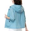 Sonnenschutzkleidung für Damen im Frühling und Sommer Dünner Mantel für Mütter mittleren Alters Stilvolle Outdoor-Atmungsaktive Sonnenschutzkleidung