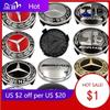 Car Sticker For Mercedes Benz 4 Pieces/Set 75mm For Mercedes Benz AMG W203 W206 W220 W205 W211 W212 Car Wheel Center Hub Caps Be