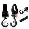 2PCS Protable Rotate 360 Degree Organizer Bag Clip Stroller Hooks Cart Hook Baby Bag Hanger