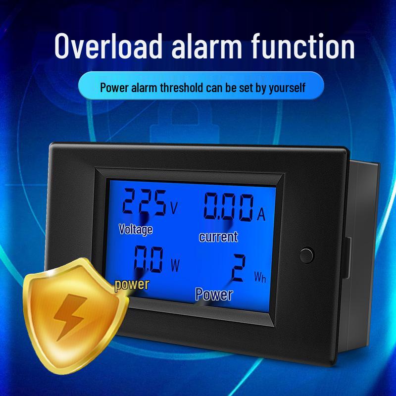 Peacefair AC Digital Multifunction Power Meter: Voltage, Current, Watt, and Electricity Measurement.