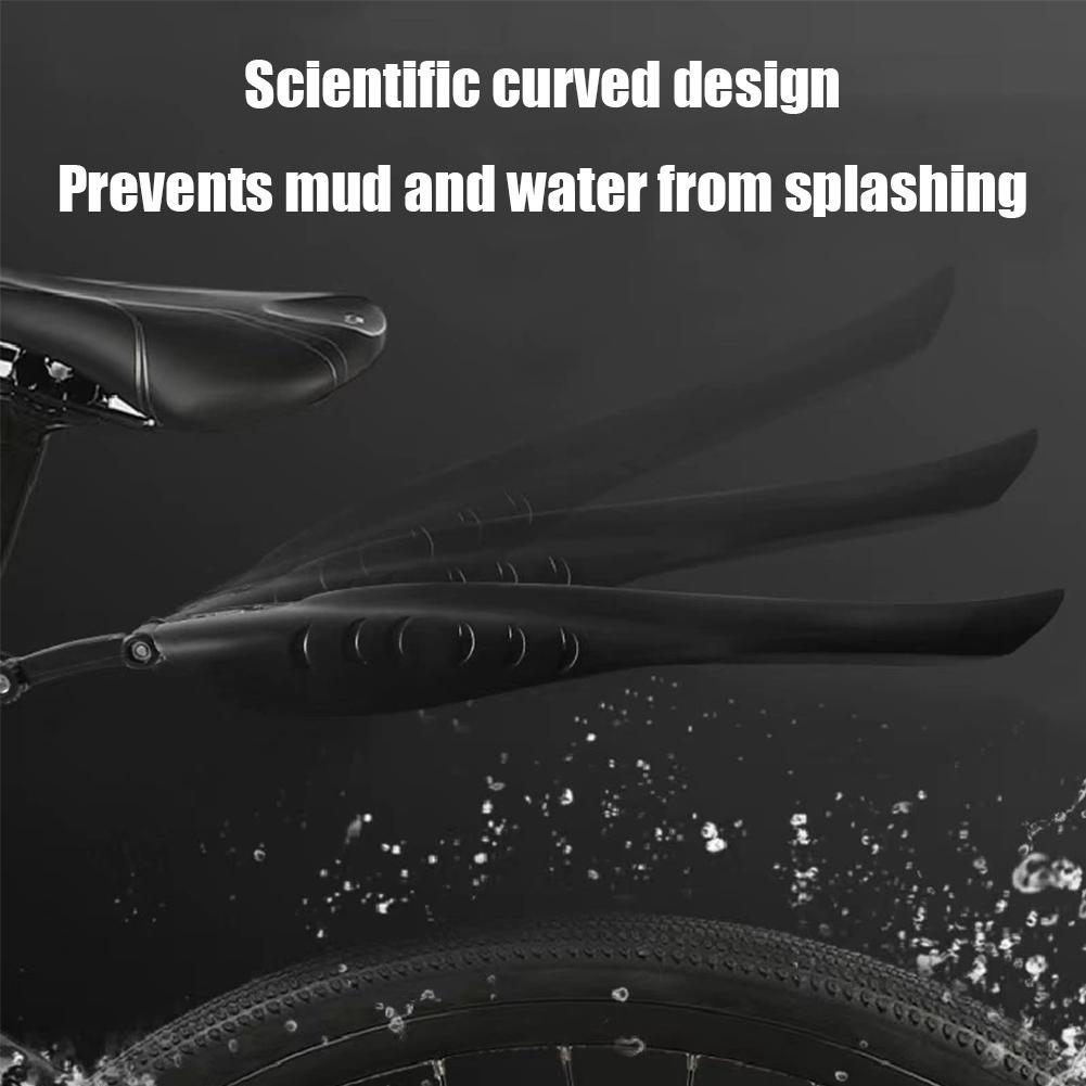 Bicycle Saddle Fender Mtbroad Bike Mudguard Rear Mud Guard Wing Plastic Cycling Parts For Enduro Mountain Bike Accessory