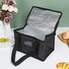 Geantă frigorifică portabilă pentru prânz, izolație pliabilă, pachet cu gheață pentru picnic, pungă termică pentru alimente, purtător de băuturi, pungi izolate, pungă de livrare pentru bere