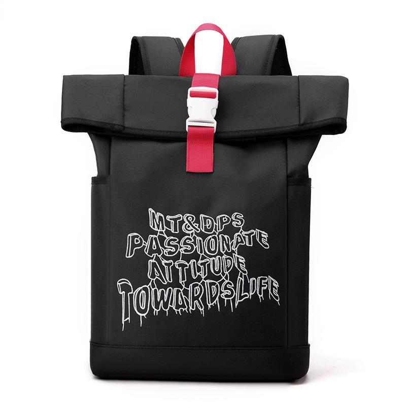 

Solid Color Premium Sense Backpack Retro Going Out Multi-Functional Backpack Men S Large Capacity Business Commuter Computer Backpack чорний