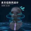Windproof Cold Weather Face Mask Cycling Motorcycle Skiing - Unisex Fleece Lined Head Cover