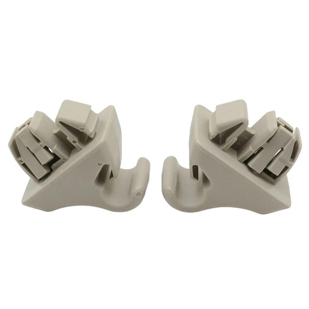 New 2PCS Car Sun Visor Holder Clips Fit for Mitsubishi Pajero/Montero MK3 2000-2006