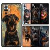 Phone Case For Xiaomi Redmi Note 14 13 12 Pro Plus 5G 9S 9 10 11 4G 14C 13C 12C 10C 9C 9A Soft Cover Rottweiler Dog