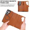 Detachable Crossbody Card Wallet Case for Samsung Galaxy S26 Ultra S25 Edge S24 Fe S23 Plus S22 A36 A56 A17 A26 Leather Cover