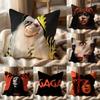 Singer L-Lady Gaga MayhemS Cushion Cover Multi-Scene Pillow Cover for Home & Car - Reversible, Soft & Durable for Daily Use