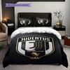 Emblema del Football Club Juventus Set da tre pezzi (1 * copripiumino + 2 * federa, senza nucleo) Copripiumino e federa Morbido e confortevole