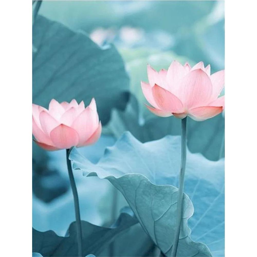 Diamond Painting Full Drill White Wolf Flower Animal Diamond Painting Handmade Art Landscape Diy Diamond Mosaic Painting Home Decoration