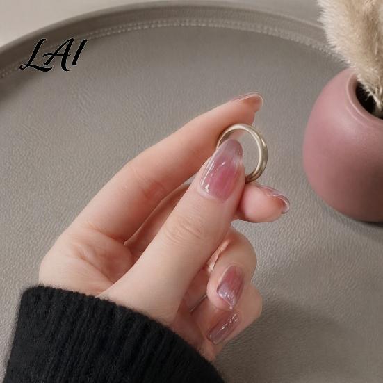 Glossy Press-on Nails 10Pcs Cats Eyes Press on Kit Almond Stick-on Fake Nails Durable Salon Quality Long Glue False for Women Girls