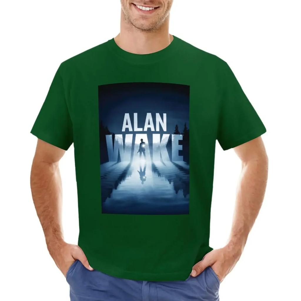 Alan Wake 2 T-shirt Graphics Boys Animal Print Mens T Shirts Pack