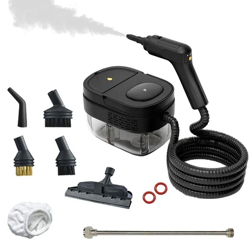

High Pressure and High Temperature Handheld Household Steam Cleaner for Air Conditioning Kitchen Car Furniture Cleaning US&220 V чёрный
