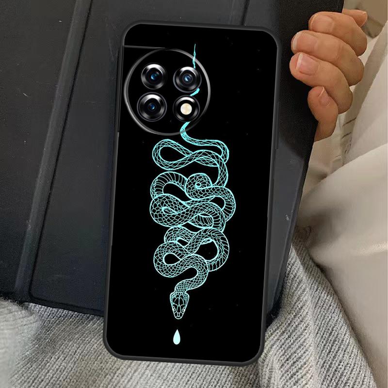 

Чехол-арт с рисунком змеи для OnePlus Nord 5 CE 2 3 4 Lite N20 N30 OnePlus 15 13 12 11 10T 10R 12R 13R 13T OnePlus Nord 3
