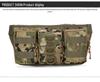 Triple Pocket Tactical Camo Waist Bag: Waterproof, Small, Outdoor, Cycling, and Mountaineering Sports Pack