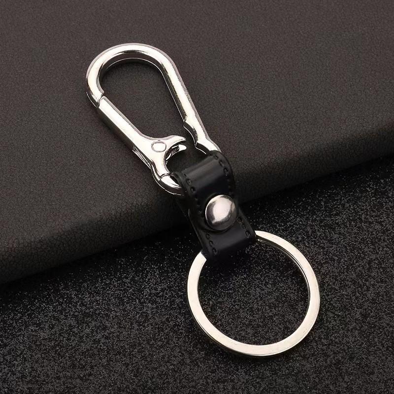 

Металлический брелок для ключей, подвеска One Size чёрный