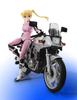 TAMASHII NATIONS Rin Suzunogi GSX 400S KATANA 135mm Painted Movable Figure S.H.Figuarts Bakuon!! (rider Suit) & Approx. ABS&PVC