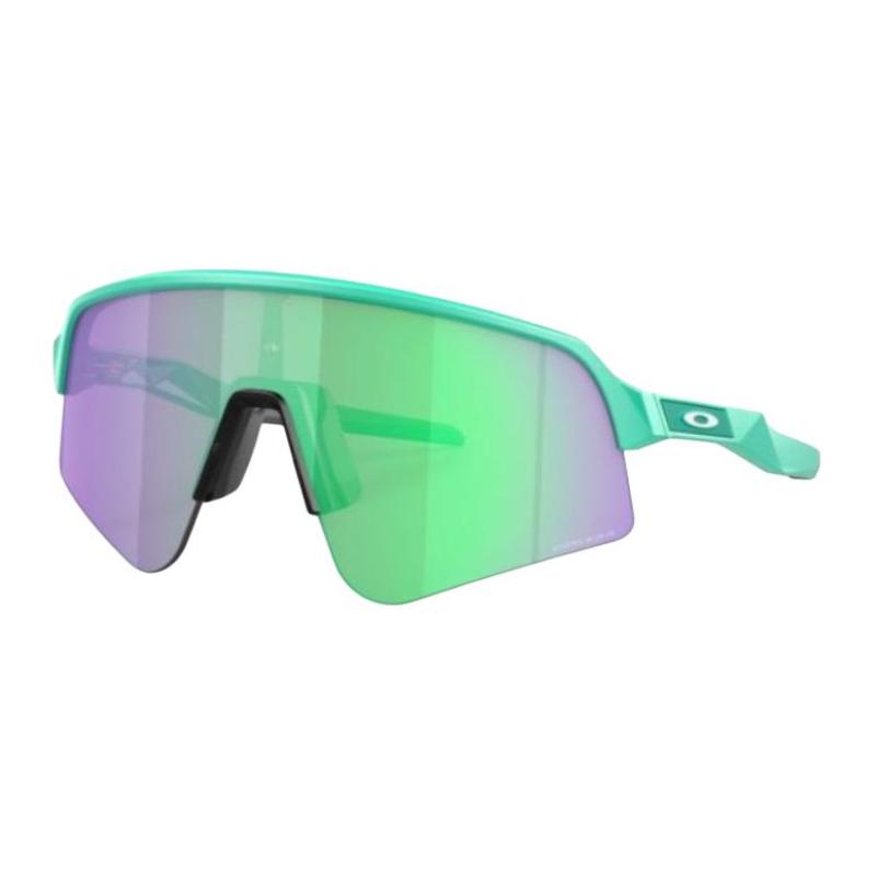 Oakley Temple Logo Onobtanium Irregular Sunglasses Unisex Couple Green